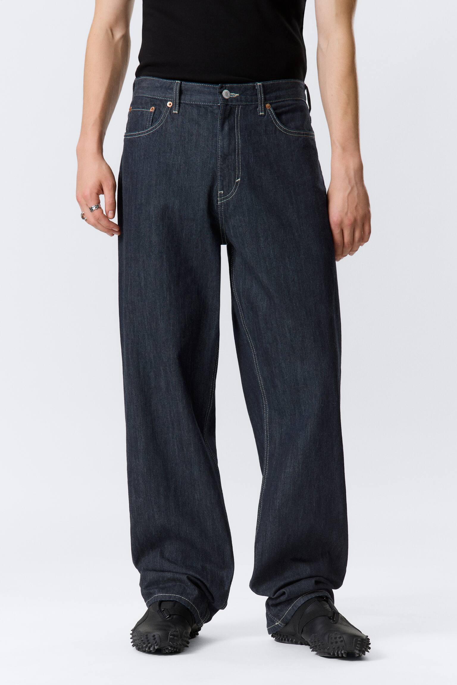 Jean droit ample Galaxy - Blue Rinse – Bleu foncé/Redondo Black - Noir/Deep Sea Blue - Bleu foncé/Gloria Blue - Bleu moyen/Port Blue - Bleu clair/Tuned Black – Noir/2000 Blue - Bleu moyen/Second Blue - Bleu/90s Blue – Bleu moyen/Blue Fade - Bleu moyen/Canyon Grey – Gris moyen - 3