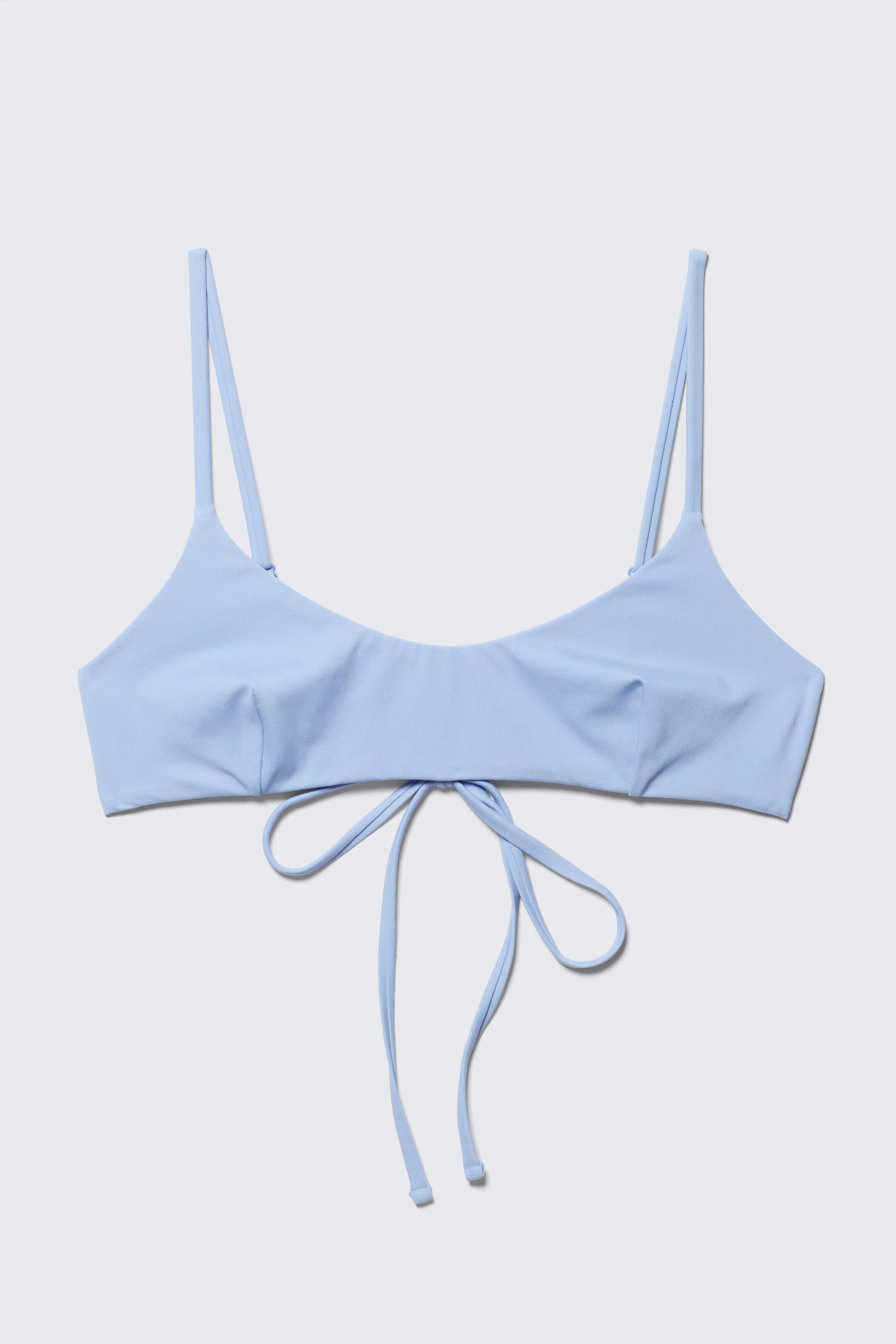 Se større billede: Bikinitop med stropper - Lyseblå - DAME | H&M DK 4