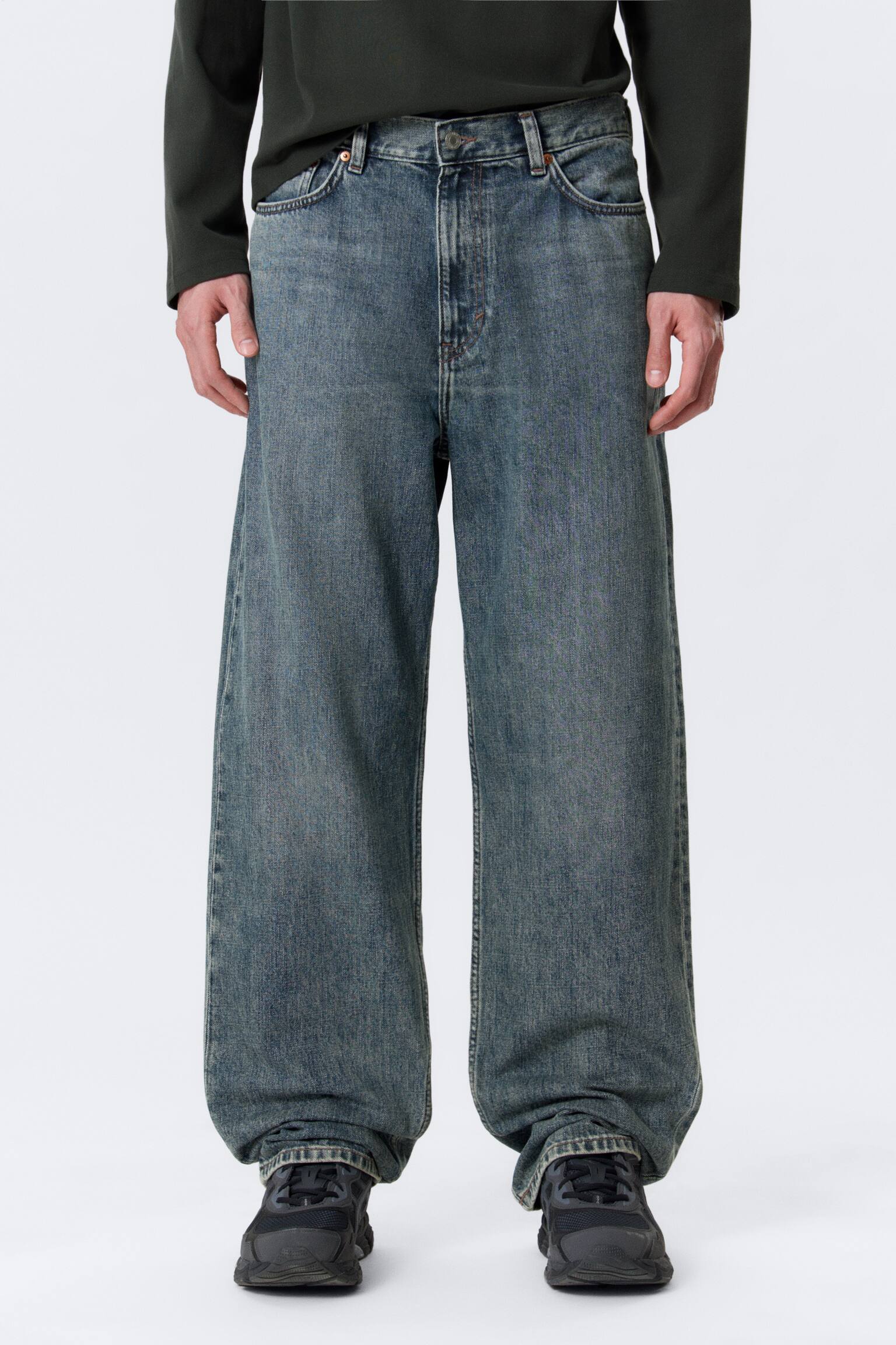 Jeans unisex Galaxy Mid Rise Loose Straight Leg - Second Blue - Blu/Lavaggio blu – Blu scuro/Kimberley Blue - Light Blue/Gloria Blue - Blu medio/Tuned Black – Nero/Port Blue – Azzurro/Redondo Black - Nero/2000 Blue – Blu medio/Deep Sea Blue - Blu scuro/90s Blue – Blu medio/Canyon Grey – Grigio medio/Blue Fade – Blu medio - 3