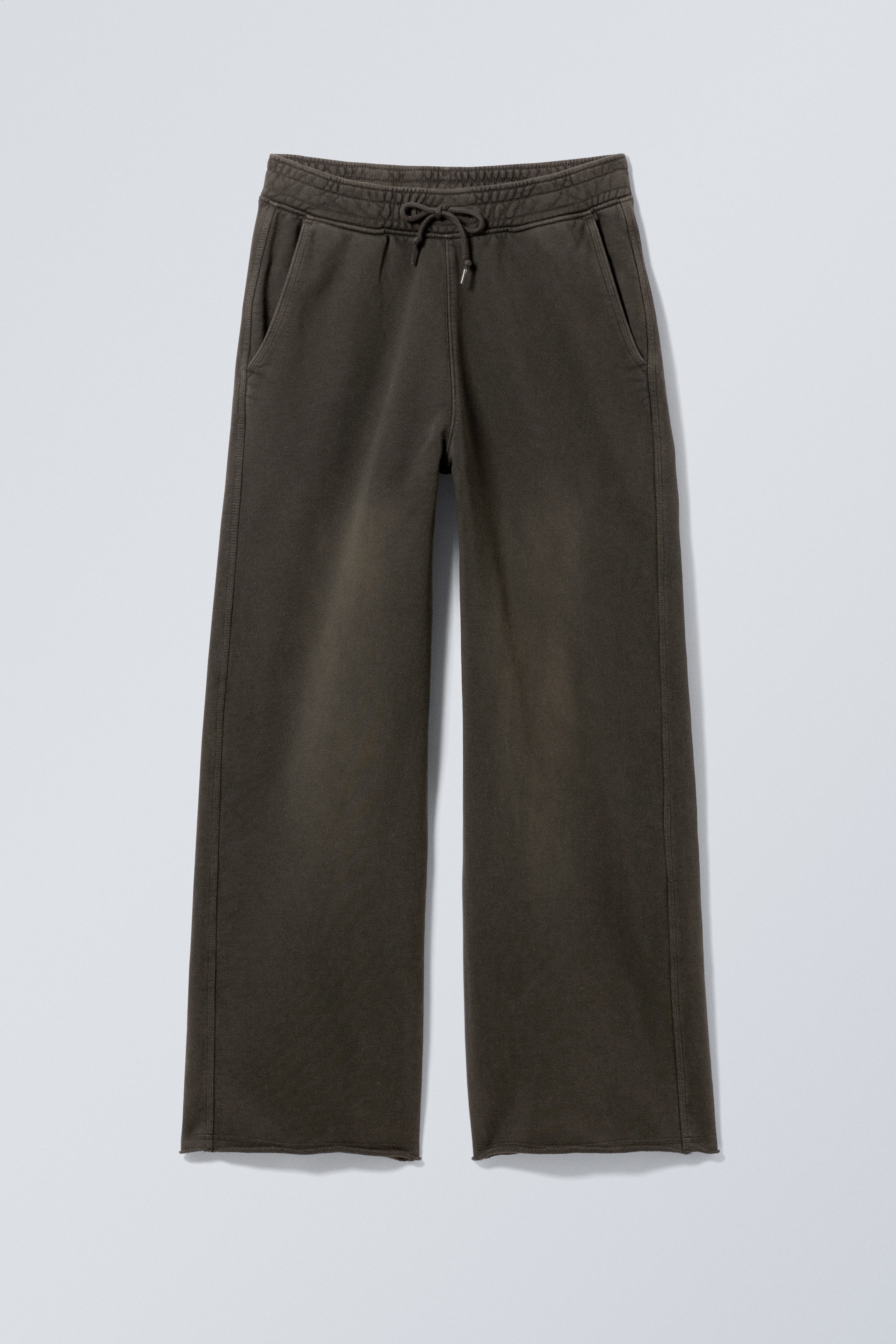 Dunkelgrau gewaschen - Weite Terry-Jogginghose Astro - 0