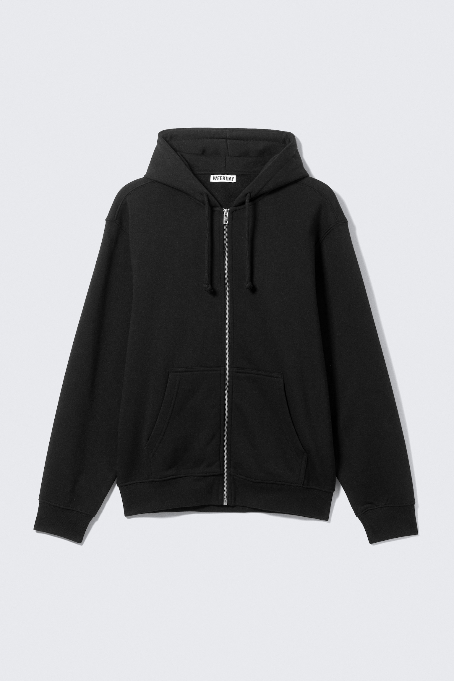 Classic Zip Hoodie - Black/Grey Melange/Navy Blue - 2