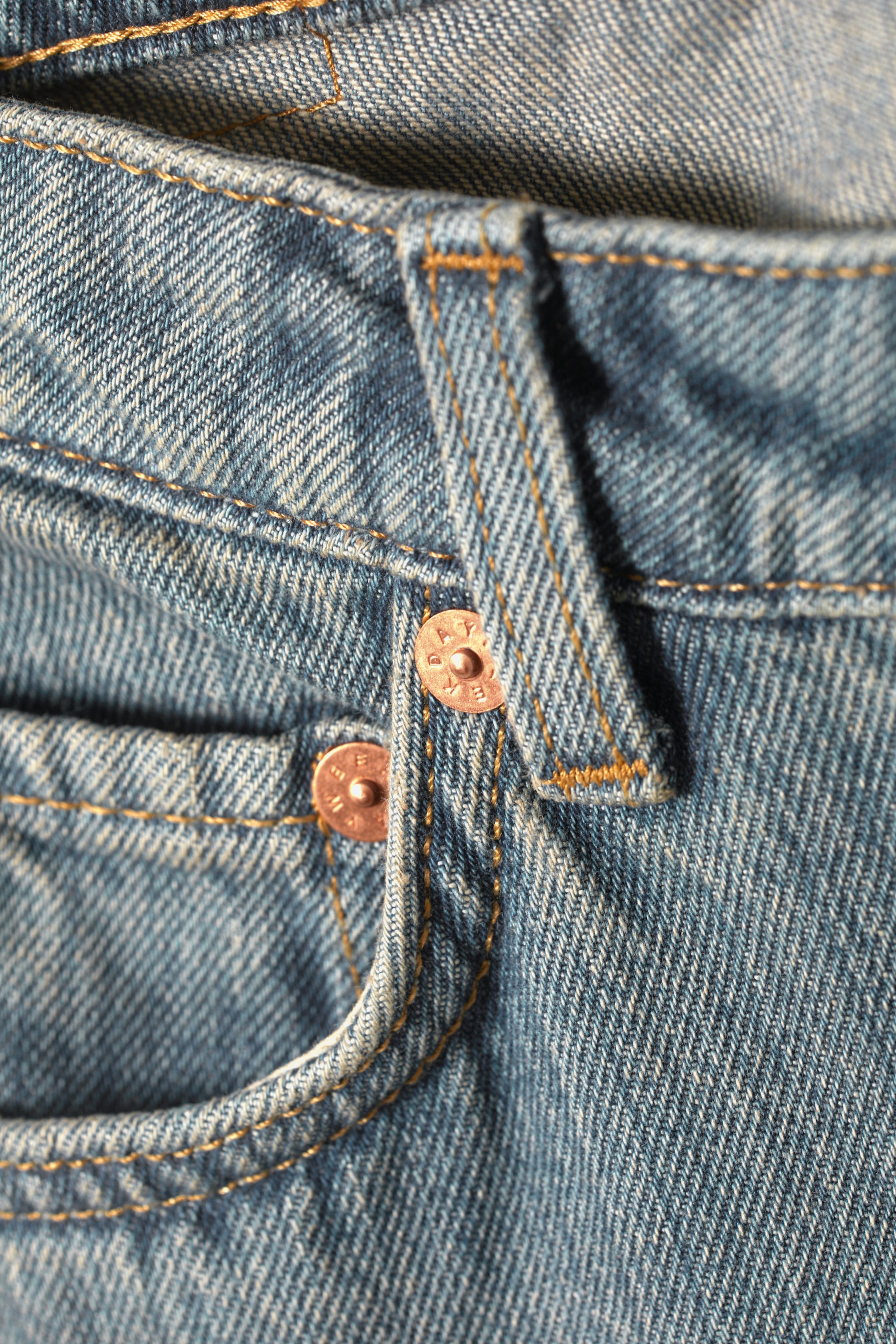 Trove Blue - Medium Blue - Nova Low Rise Slim Bootcut Leg Jeans - 1