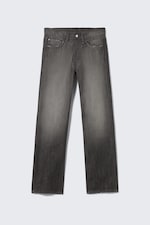 Rubby – Schwarz - Anti – Unisex-Jeans mit niedrigem Bund - 9