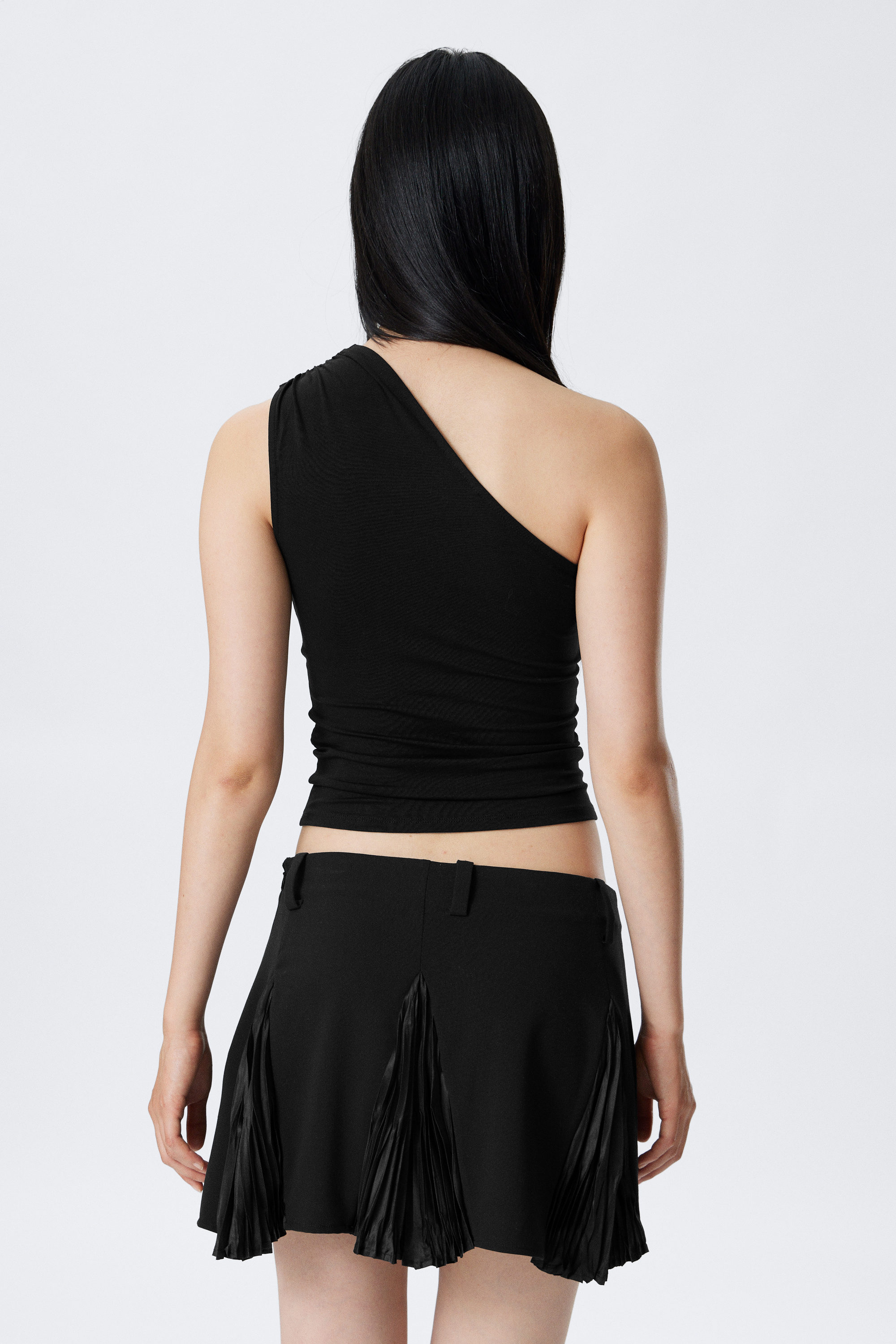 トップス aclent Cutoff oneshoulder loose sweat カットオフワンショルダールーズスウェット｜ACLENT（アクレント）