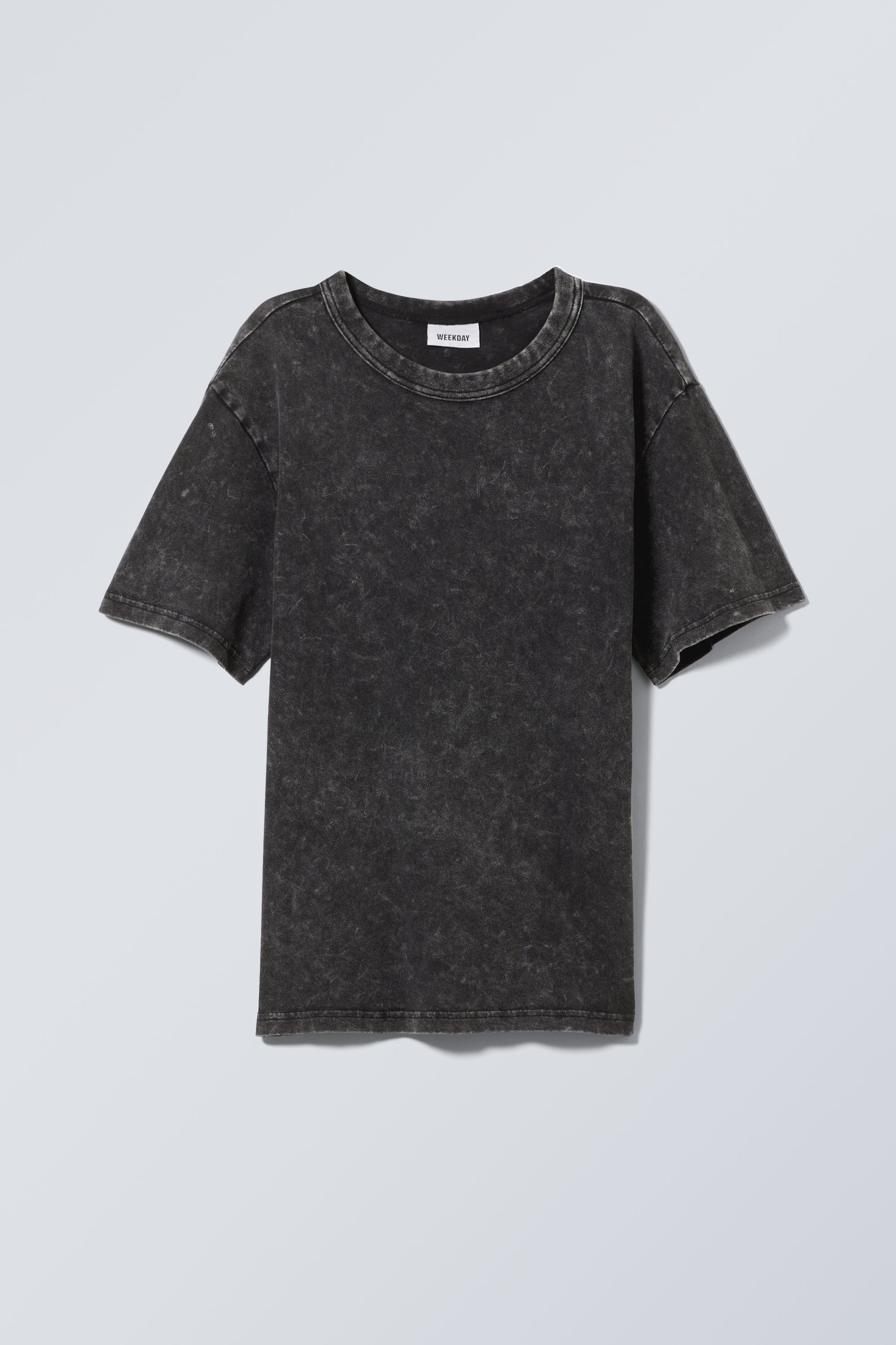 Washed Black - Washed Boxy T-shirt - 0
