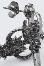 Silver - Sword Earrings - 2