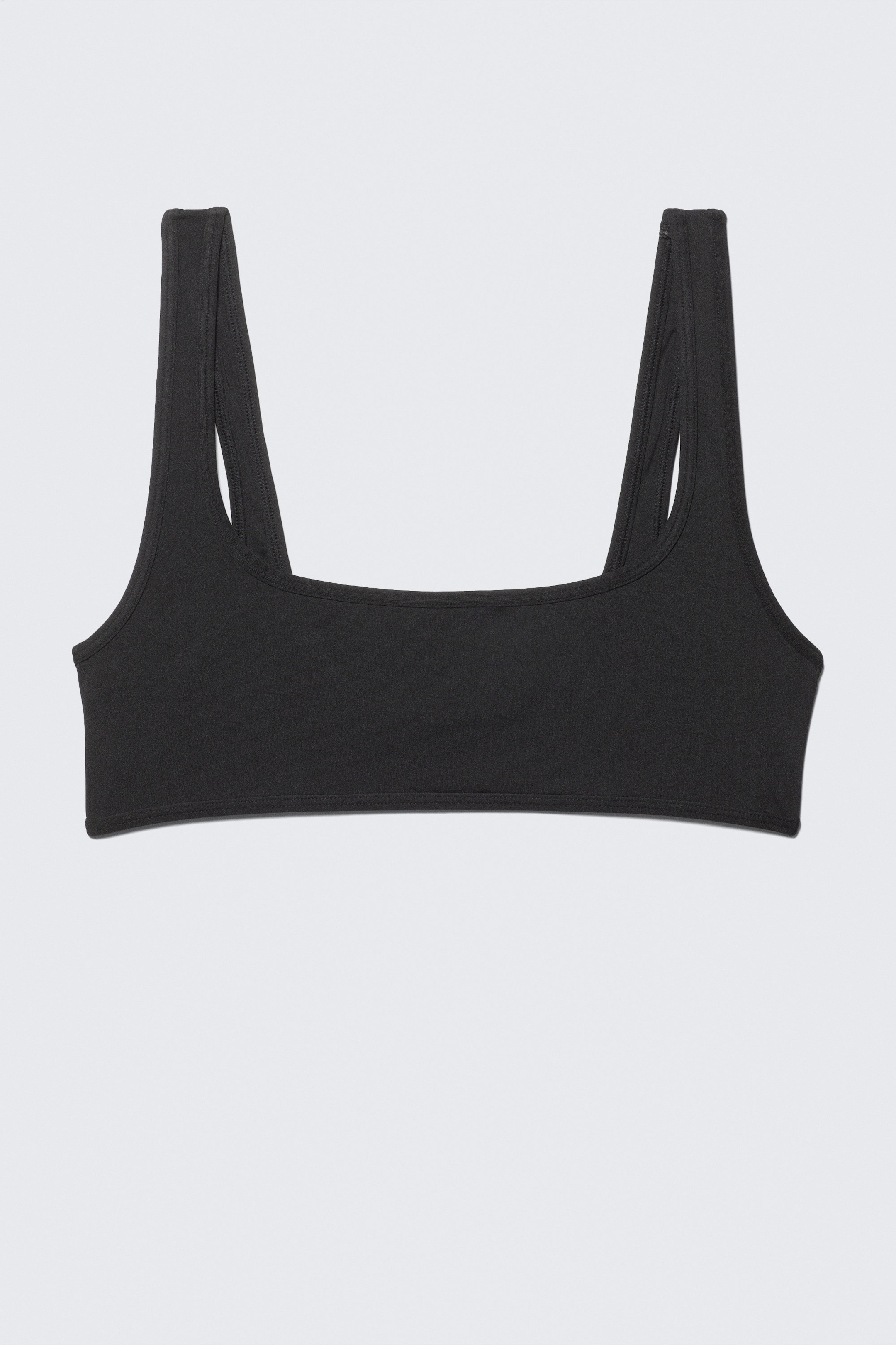 Black - Soul Micro Scooped Soft Bra - 1