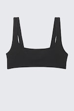 Black - Soul Micro Scooped Soft Bra - 0