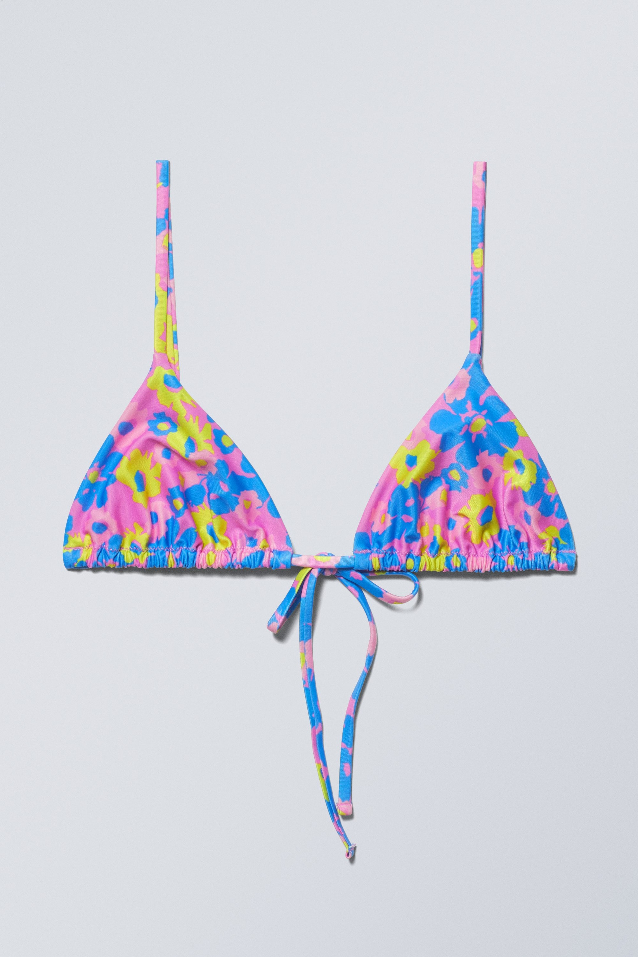 Gemalte Blumen - PrintTriangleBikiniTop - 0