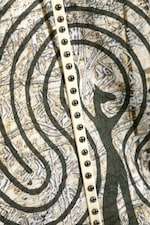 Dusty Mole - Printed Hooded Stud Top - 5