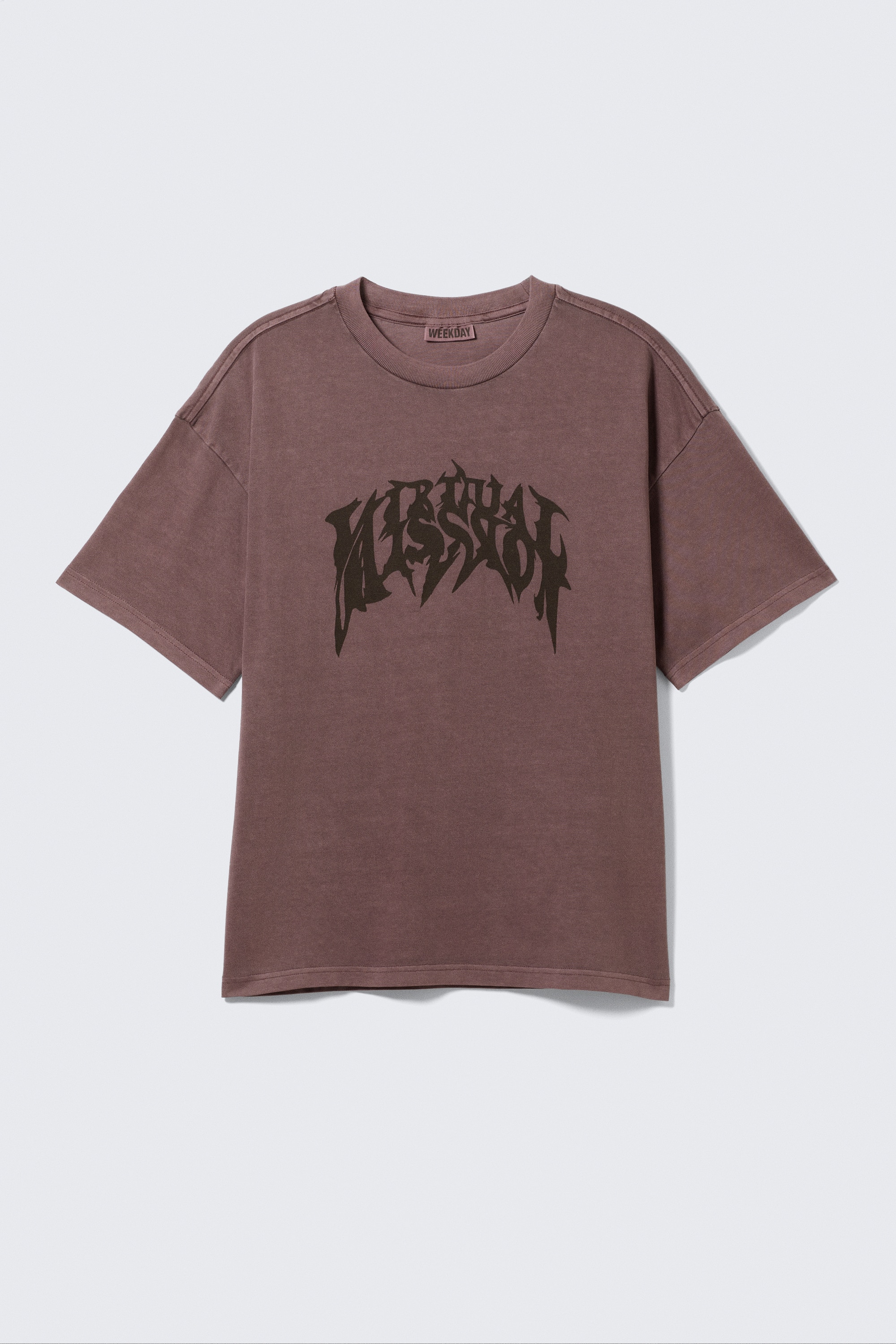T-shirt Great boxy con stampa grafica - Rosso scuro/Black - Restart/Bright Blue - Four Man Gang/Bianco - Smilish/Washed Black - Mizzion/Bianco - Tiger Wolf/Frog Man - bianco