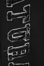 Black - Mechatok Embroidered Sweatpants - 5