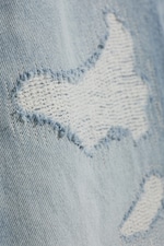 Blue Repair - Medium Blue - SPACE MID WAIST RELAXED STRAIGHT JEANS - 6