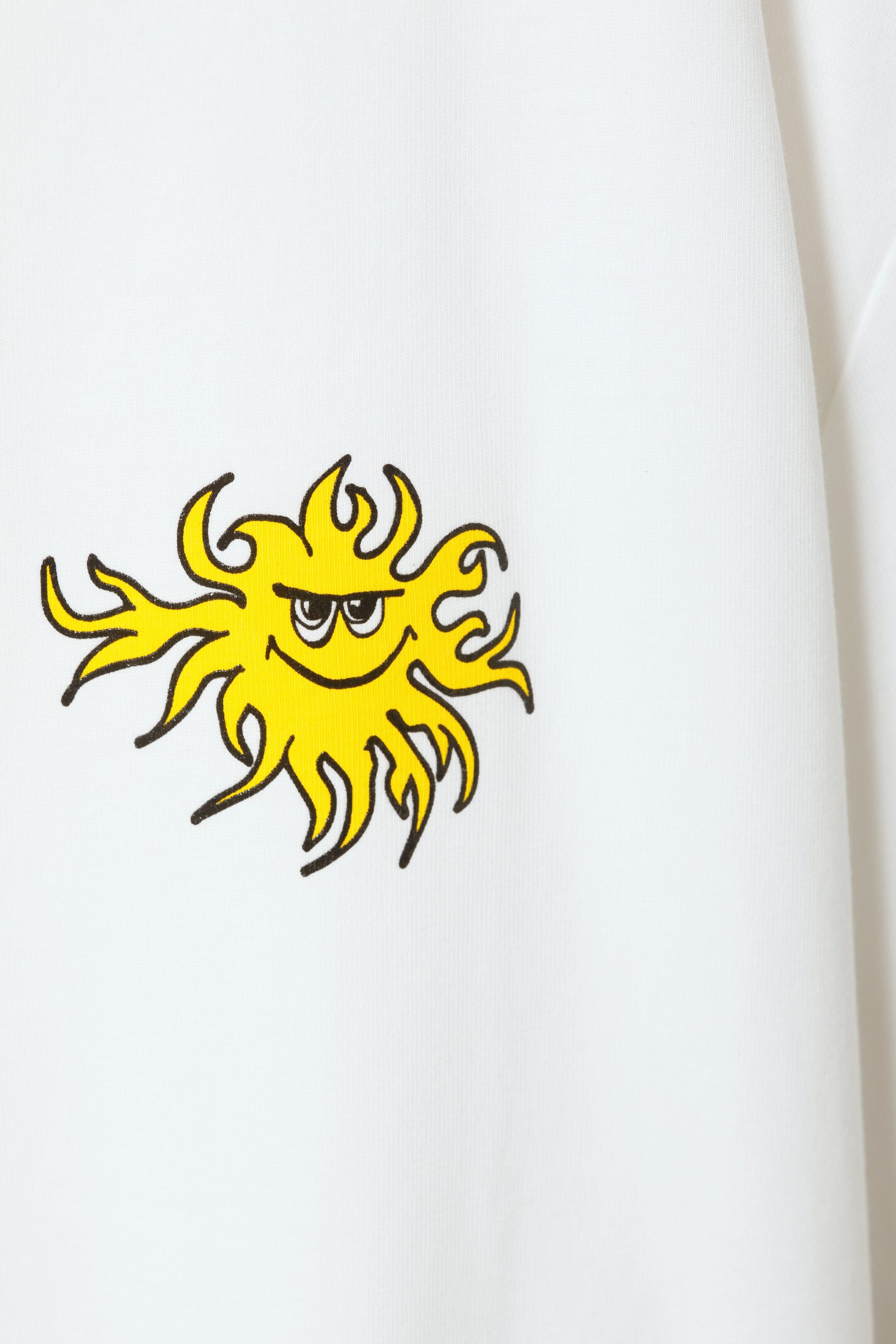 Sun - Oversized Graphic Printed T-shirt - 1
