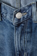 Blue Medium Dusty - Twig Mid Slim Straight Jeans - 1