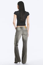 Complex Grey - Mittelgrau - Nova Low Waist Slim Bootcut Jeans - 3