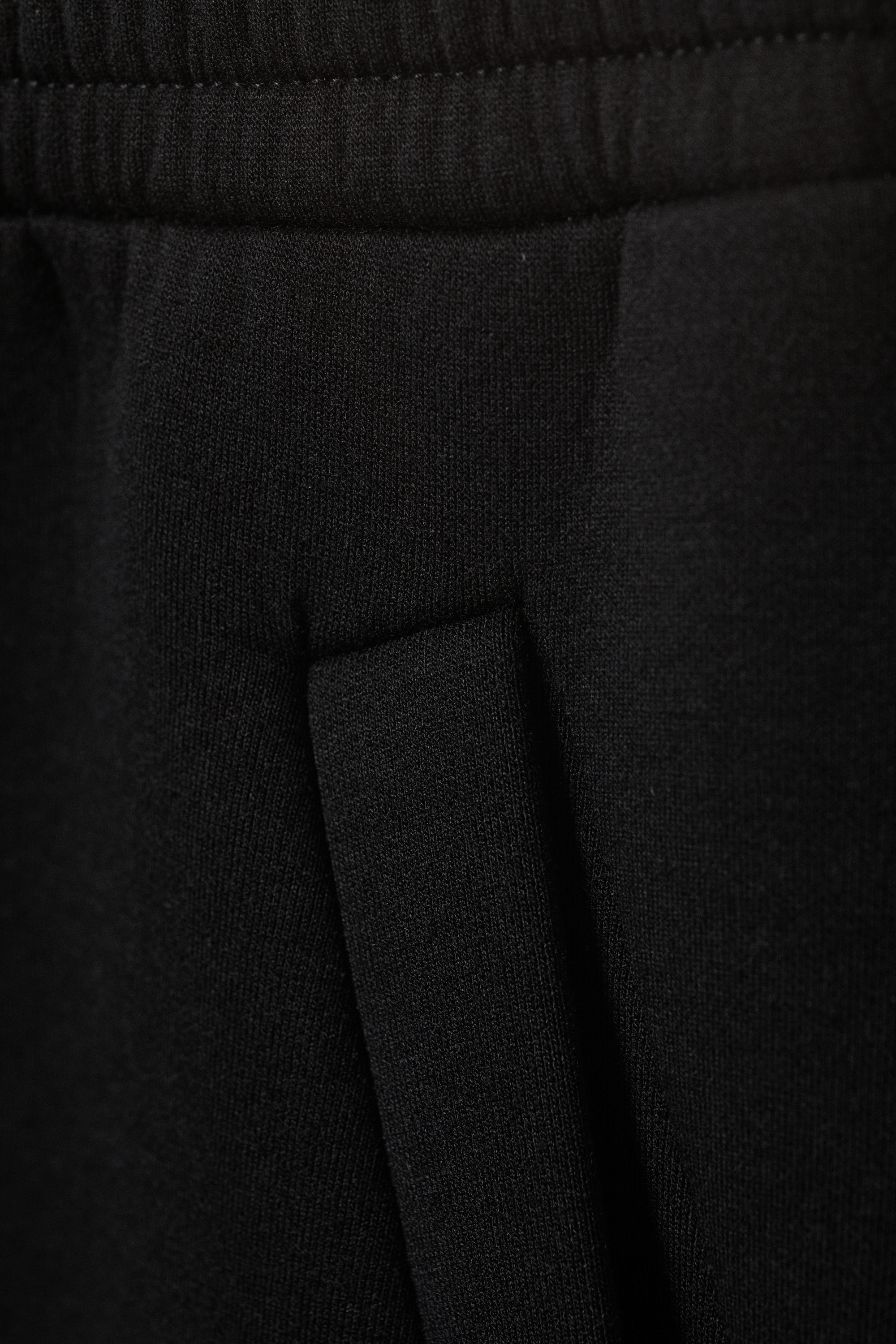 Washed Black - Washed Wide Leg Scuba Sweatpants - 5