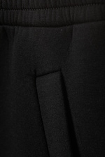 Washed Black - Washed Wide Leg Scuba Sweatpants - 5