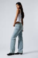 Aeon Blue - Light Blue - Arrow Low Rise Regular Straight Leg Jeans - 2