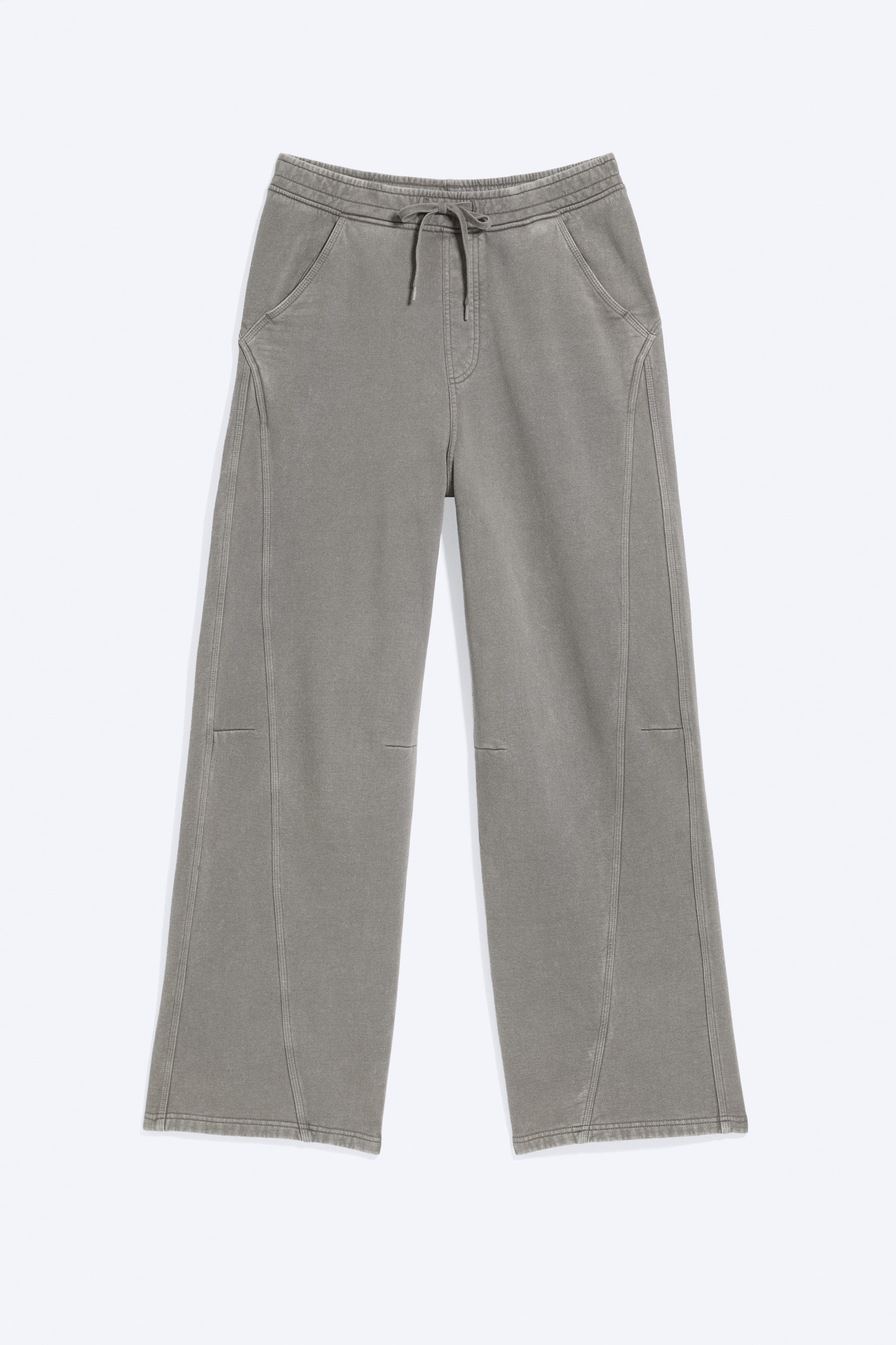 Pantaloni da tuta a vestibilità rilassata - Grigio lavato