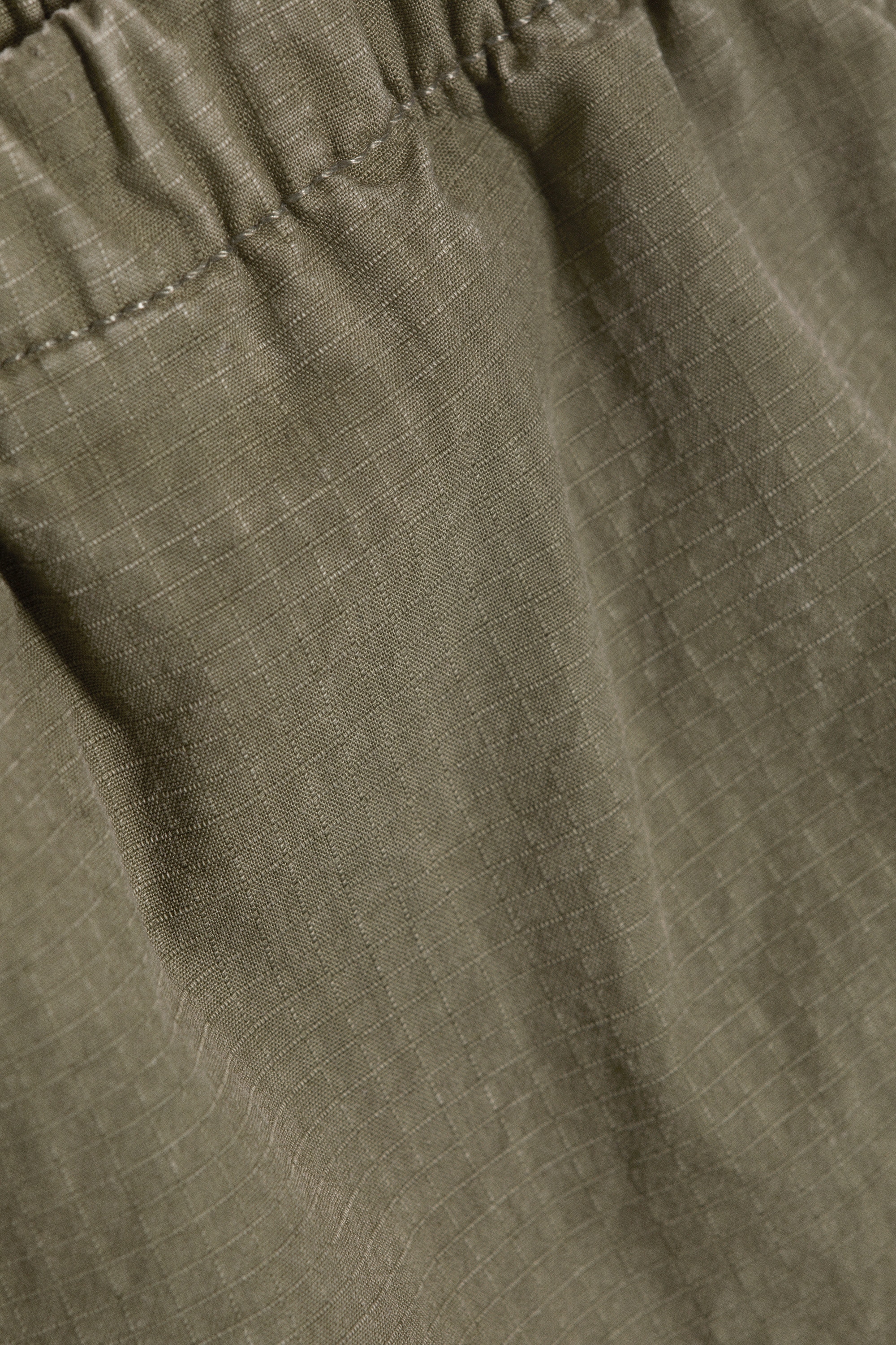 Low Rise Pull-on Ripstop Trousers