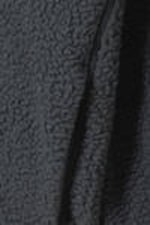 Dunkelblau - Fleece-Pullover mit Half-Zip - 1