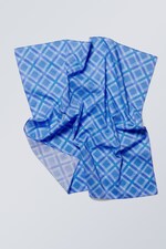 Blue squares - Bam Scarf - 0