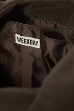 Dunkelbraun - Lässige Schultertasche aus Kunstleder - 4