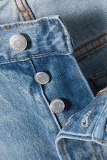 Blue Delight - Space Mid Waist Relaxed Straight Jeans - 1