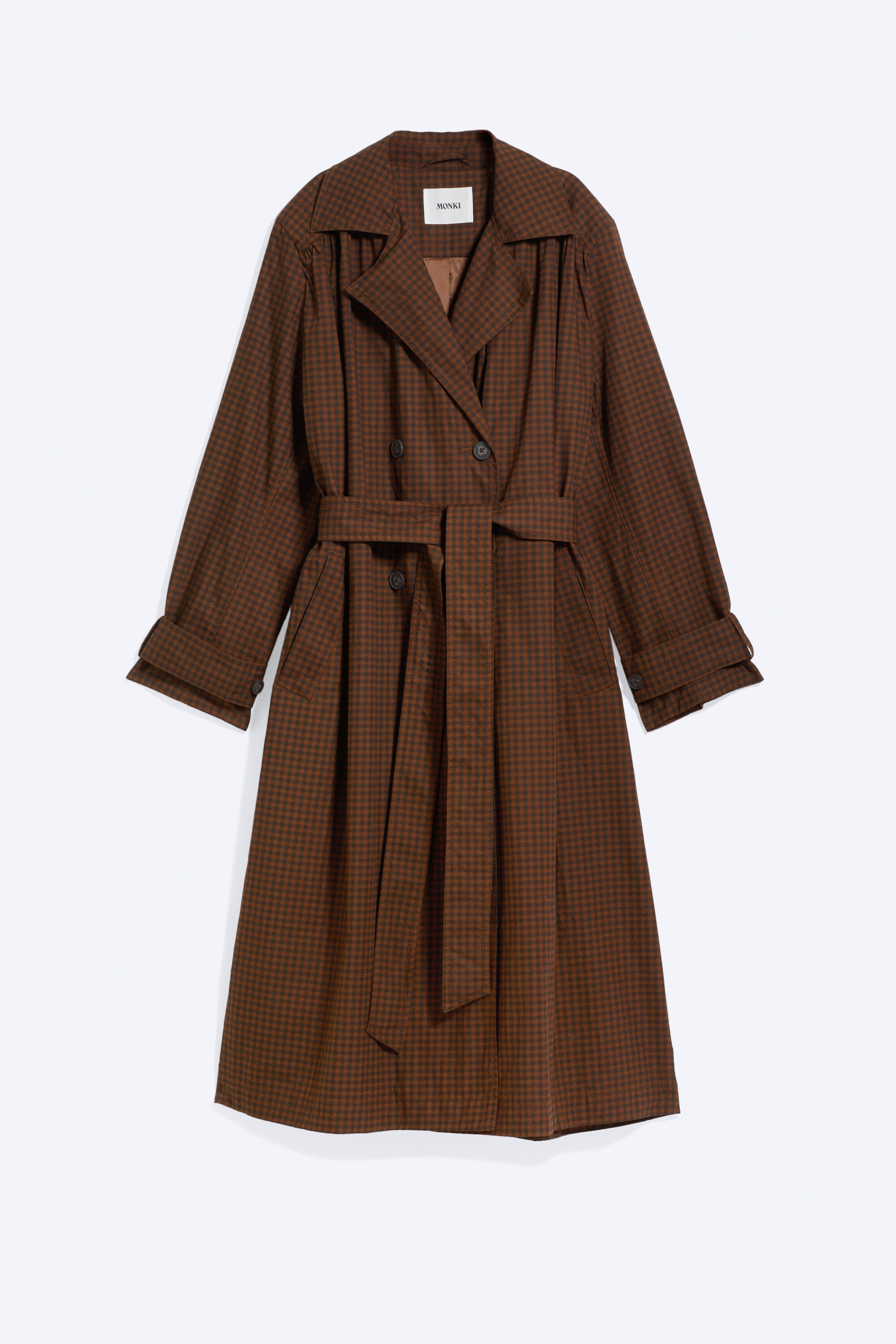 Brown - Oversized trenchcoat - 5