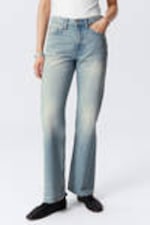 Aeon Blue - Light Blue - Moon Mid Rise Regular Bootcut Leg Jeans - 1