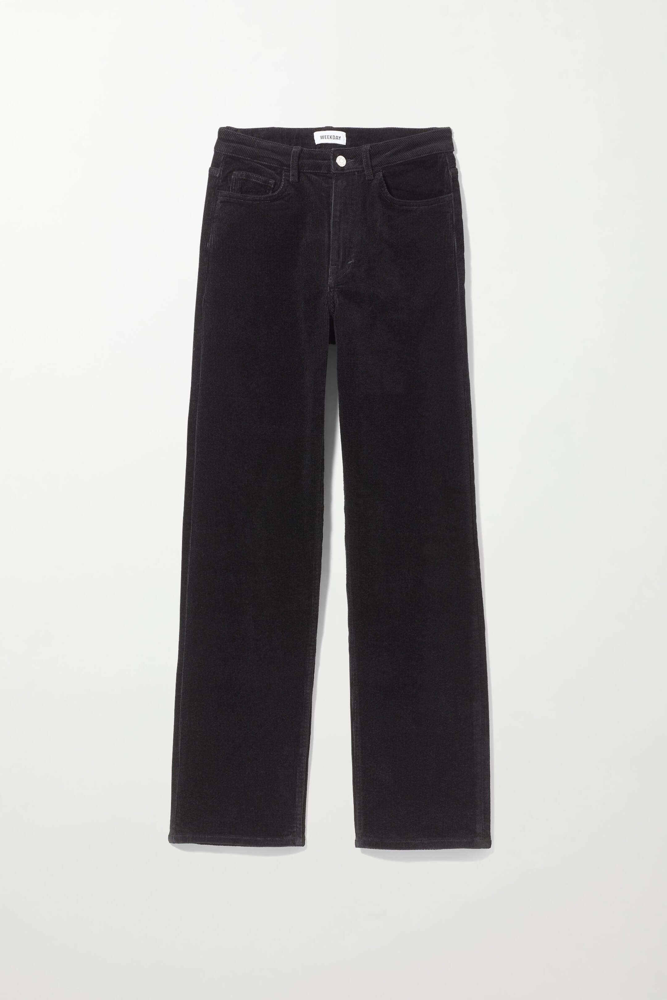 Black - Corduroy-broek Rowe - 0