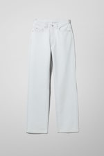 Bleached - Rowe Super High Waisted Regular Straight Jeans - 0