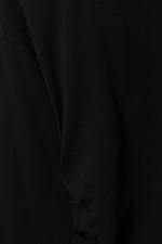 Schwarz - Gerüschtes Langarm-Shirt - 5