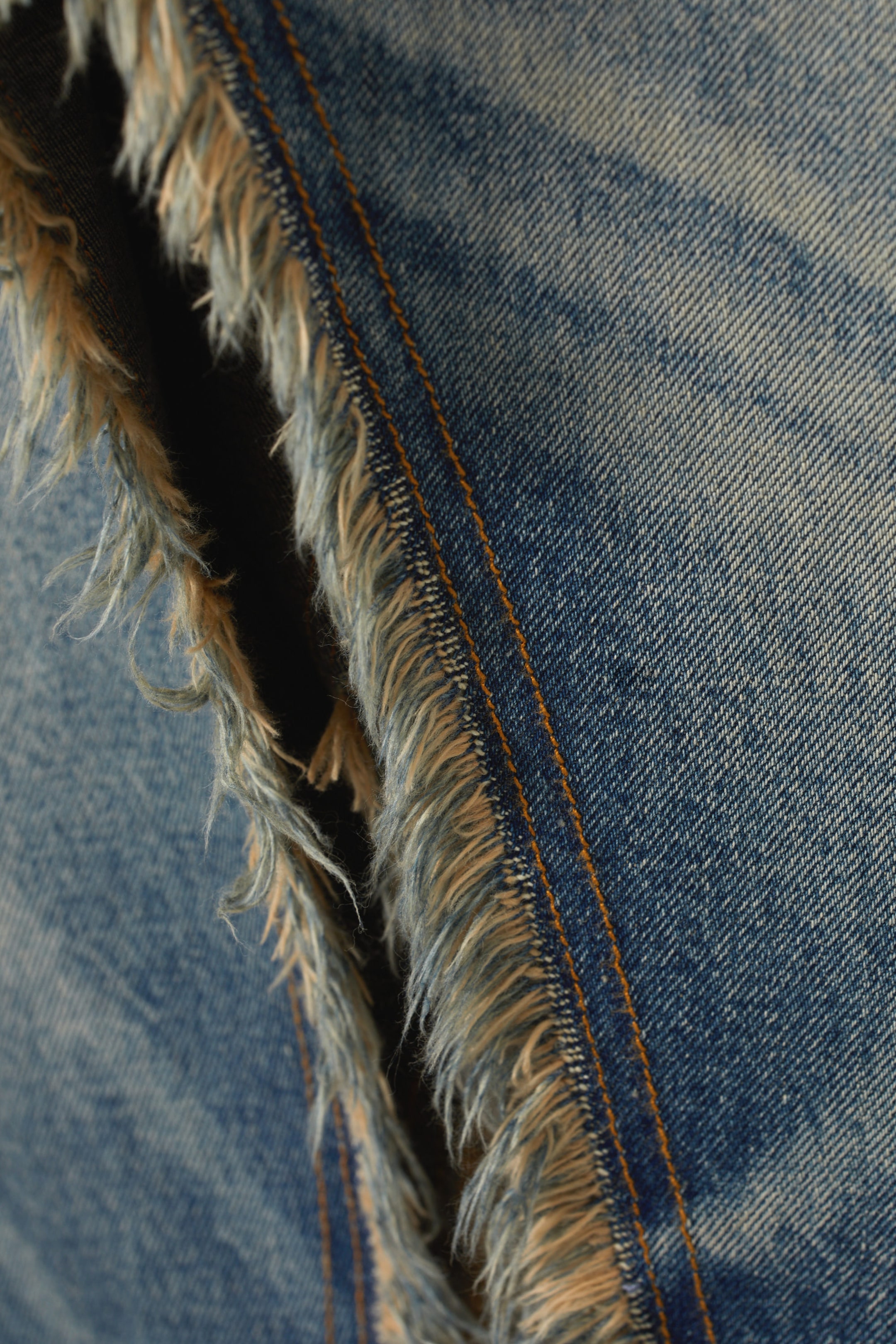 Vencie blå - Rhea langt denimskjørt - 1