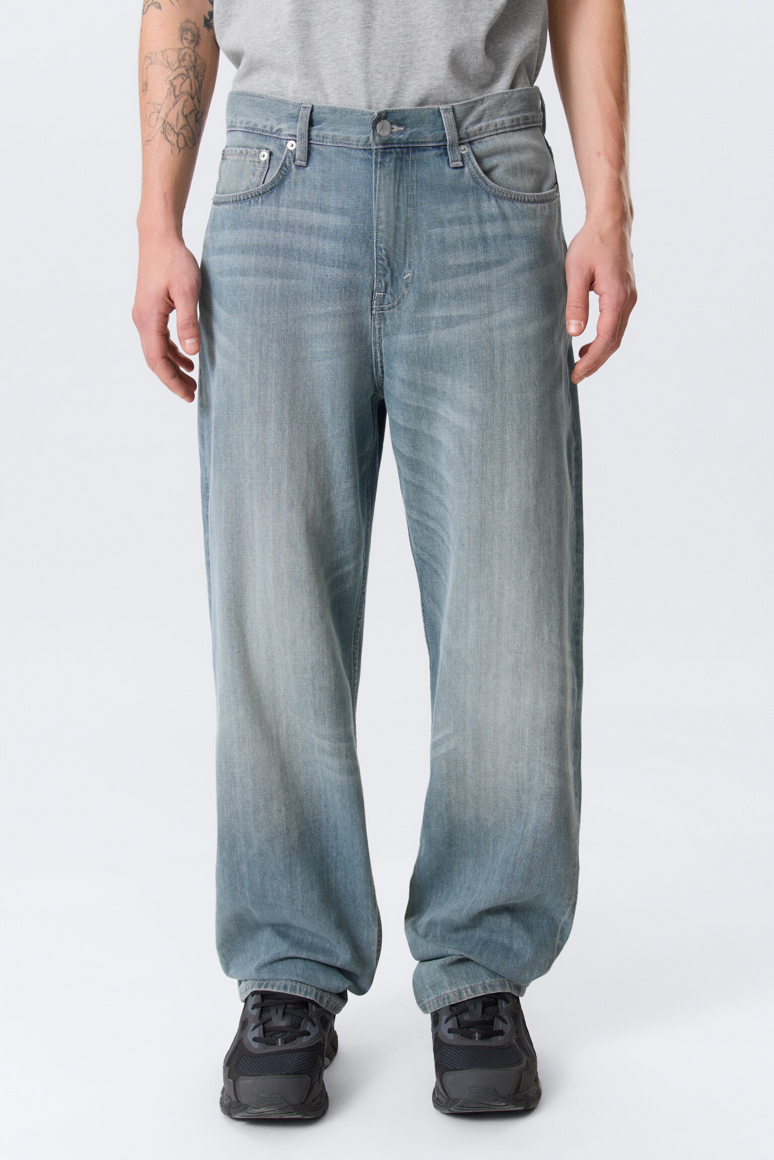 Galaxy Mid Rise Loose Straight Leg Jeans - Gloria Blue - Medium Blue/Tuned Black - Black/Blue Rinse - Dark Blue/Port Blue - Light Blue/Second Blue - Blue/90s Blue - Medium Blue/2000 Blue - Medium Blue/Canyon Grey - Medium Grey/Blue Fade - Medium Blue/Deep Sea Blue - Dark Blue/Brick Blue - Light Blue/Steel Blue - Medium Blue - 7