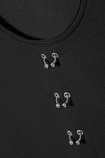 Black - Pierced Long-Sleeved Top - 5