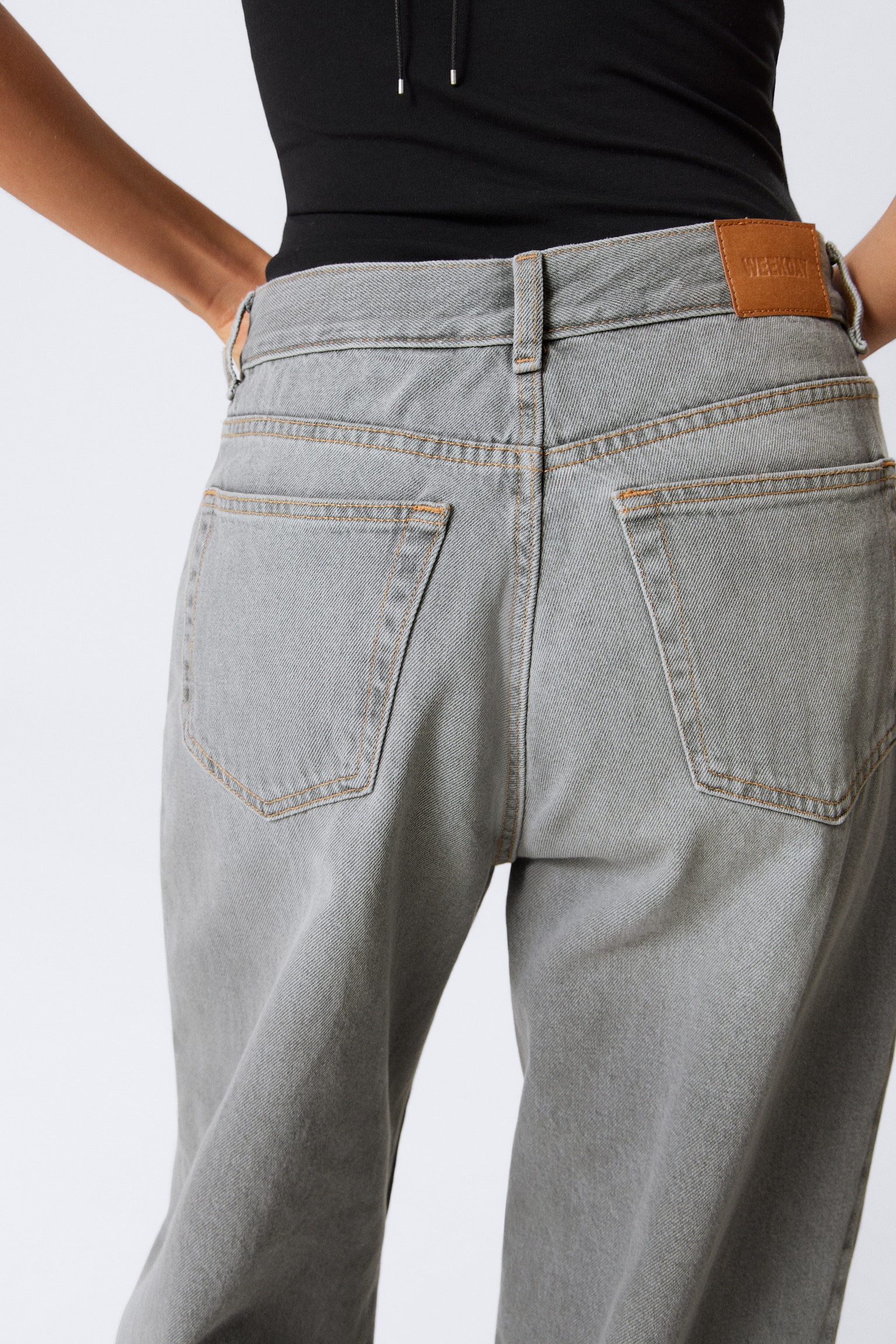 Jeans Rail loose wide leg a vita media - Misty Grey - Light Grey/Deep Ocean Blue - Dark Blue/Tide Blue - Light Blue/Lavaggio blu – Blu scuro/Jackpot Blue - Medium Blue/Current Blue - Dark Blue/Clay Grey - Grey/Ink Black – Nero/Seventeen Blue - Medium Blue - 4