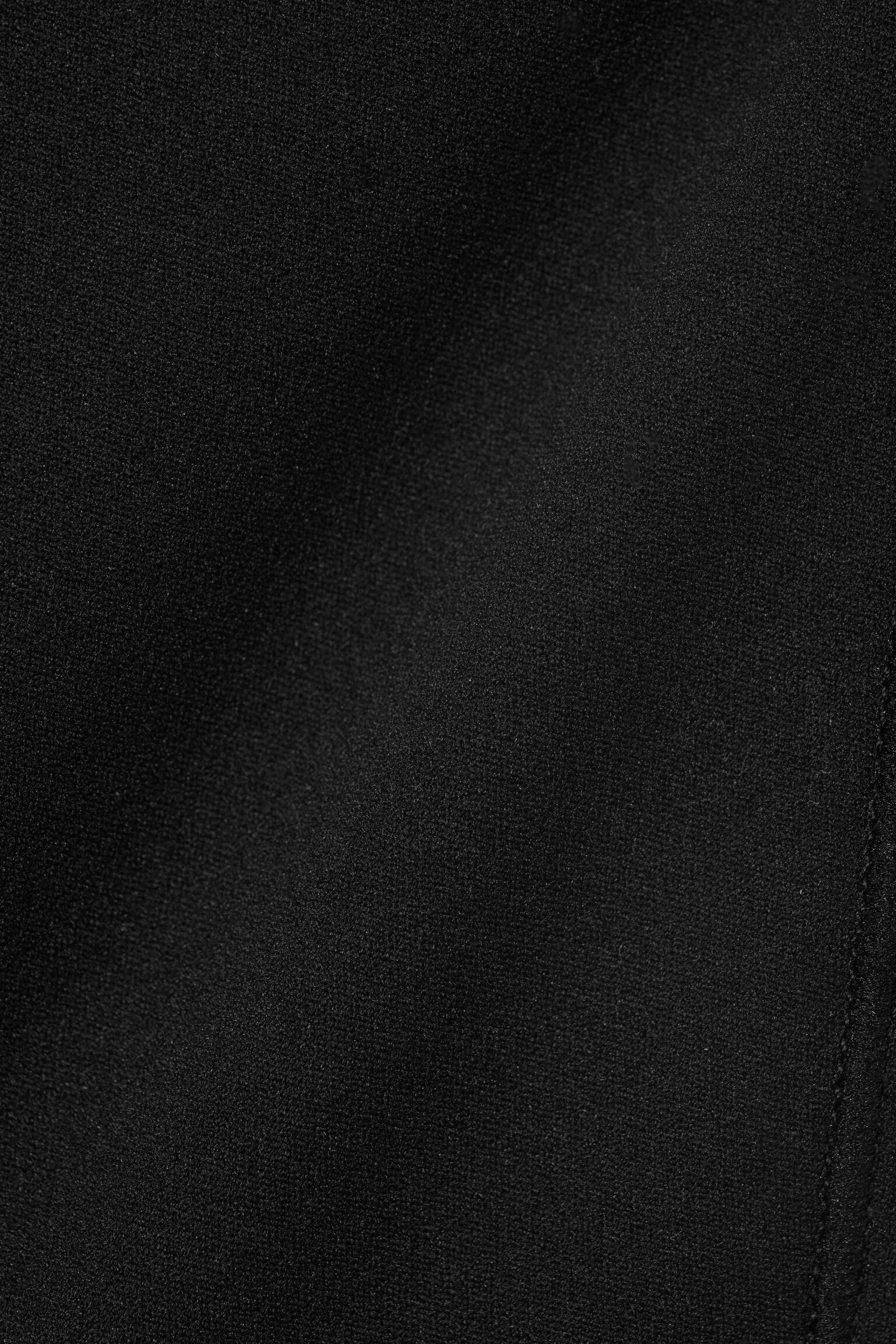 Top desportivo cropped plunge - Preto/Branco/Cinzento - 4