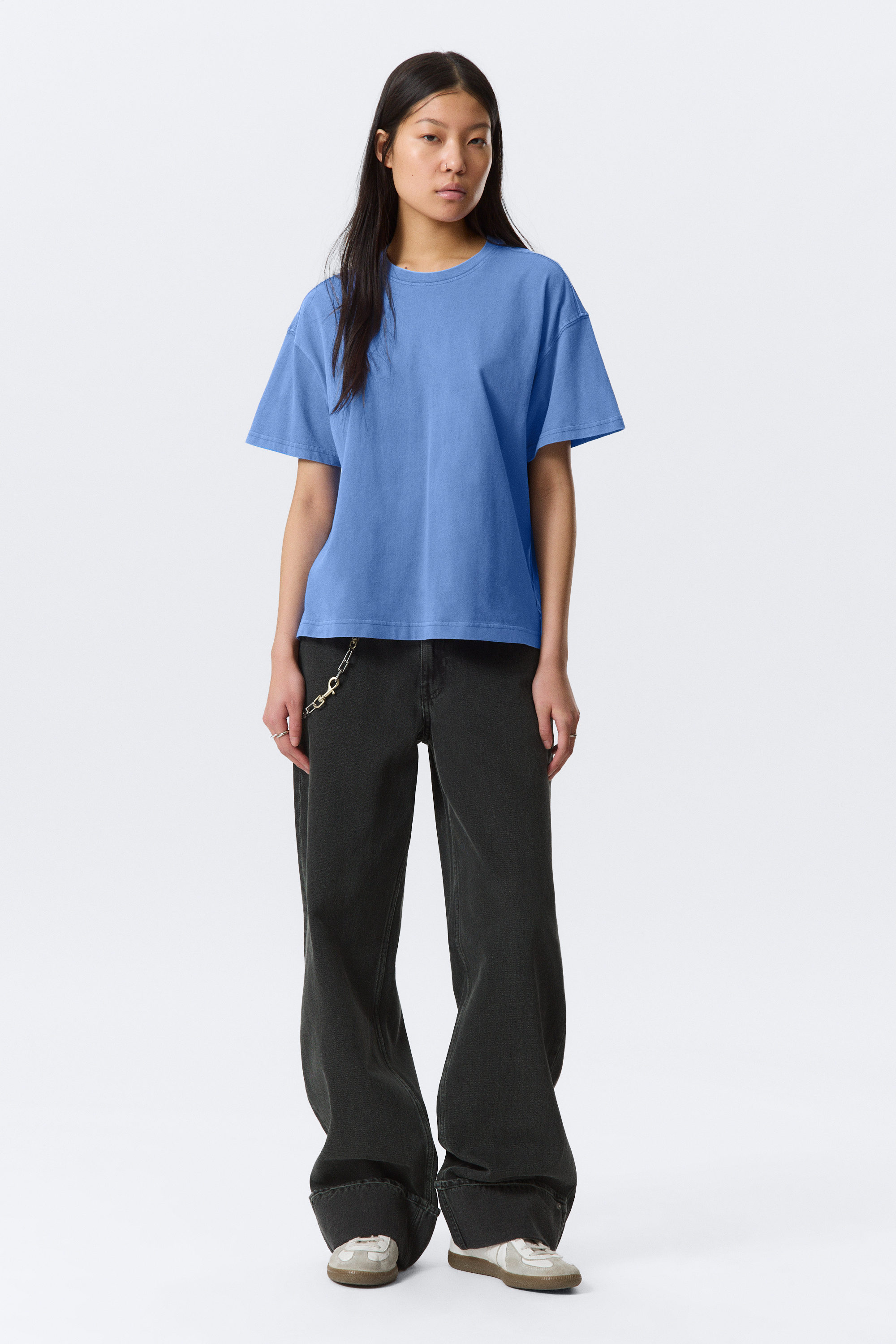 perfect boxy t-shirt - Black | Weekday WW perfect boxy t-shirt - Black | Weekday WW