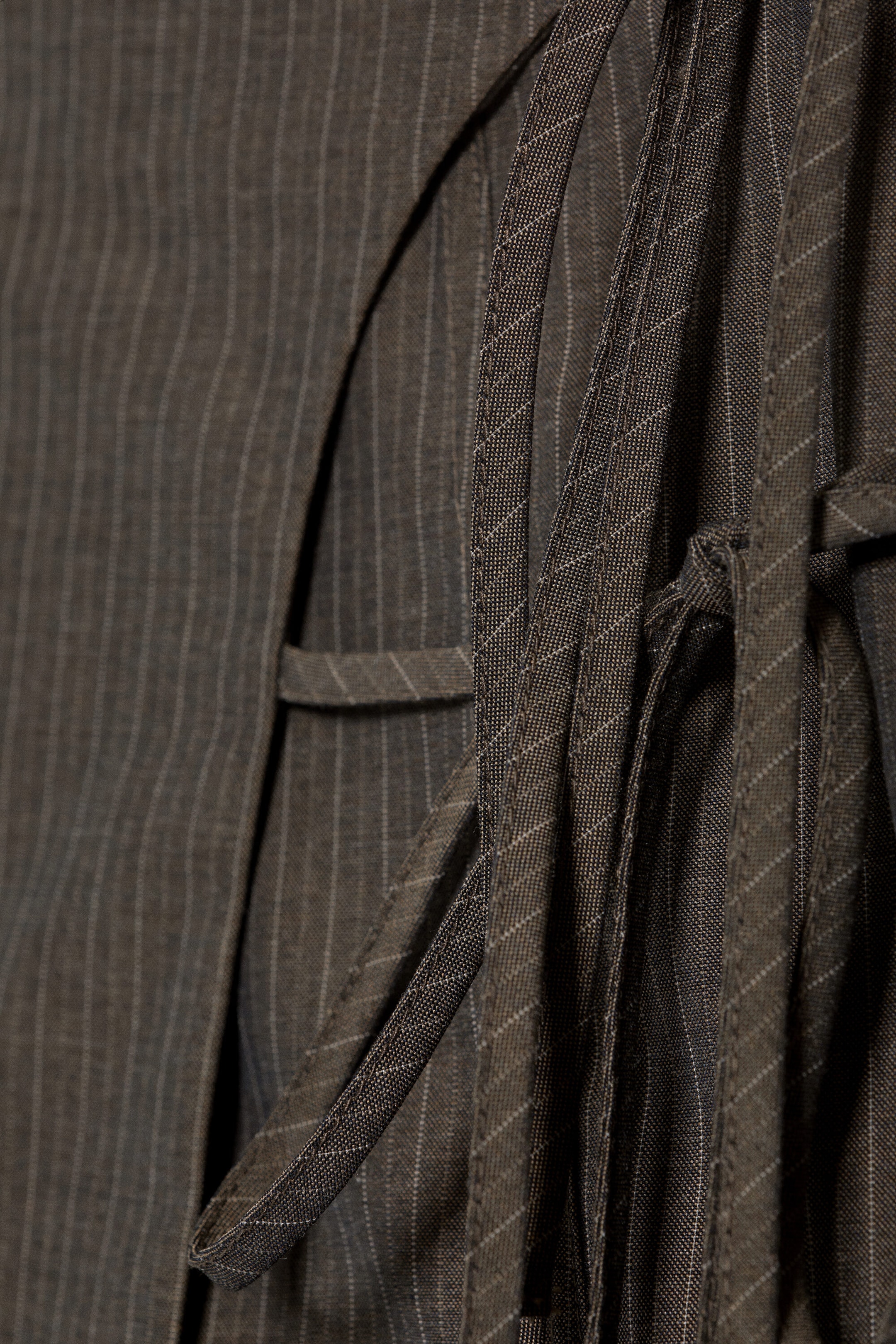 Dark Mole - Strappy Mini Wrap Skirt - 5