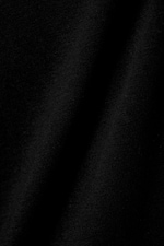 Black - Slim V-neck Cotton Singlet - 5