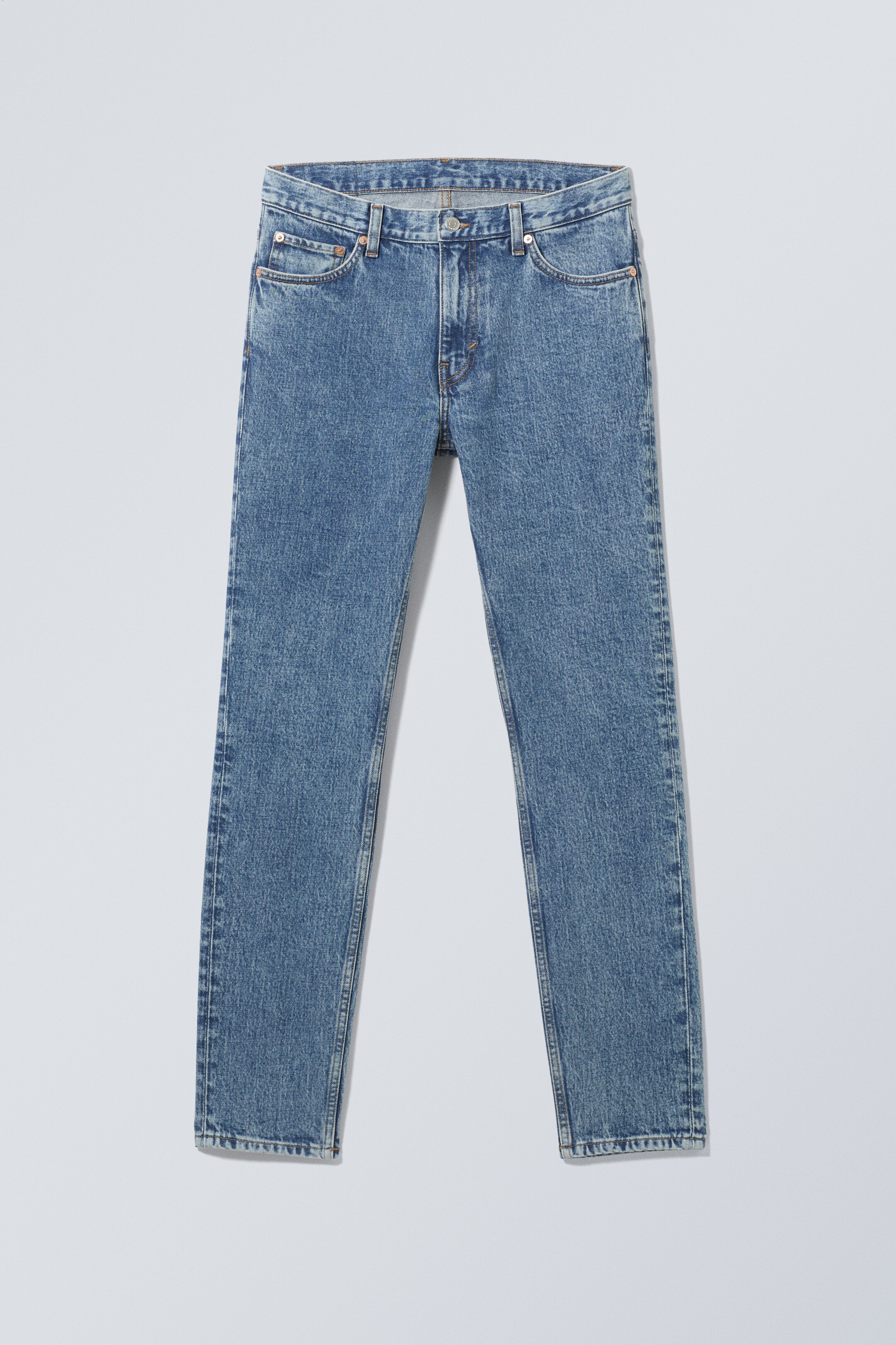 Ver imagen más grande: Sunday Slim Tapered Leg Jeans - 90s Blue - Medium Blue - HOMBRE | H&M ES 1