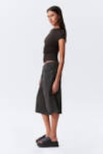 Tuned Black - Astro Denim Loose Baggy Shorts - 4