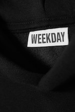 Zwart - Sweater met capuchon - Loose Fit - 4