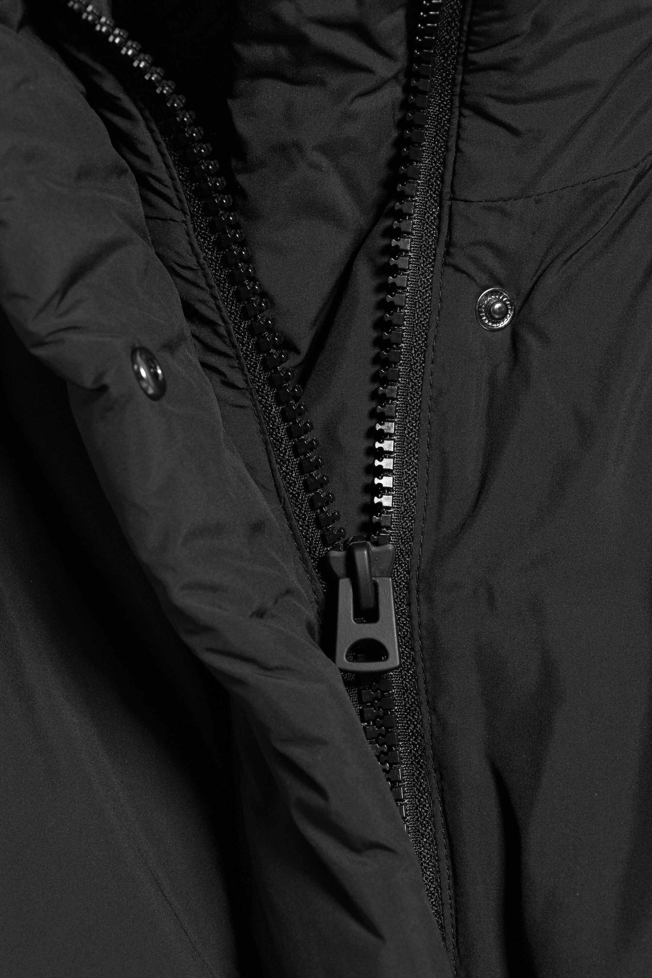 Black - Clean puffer jacket - 6