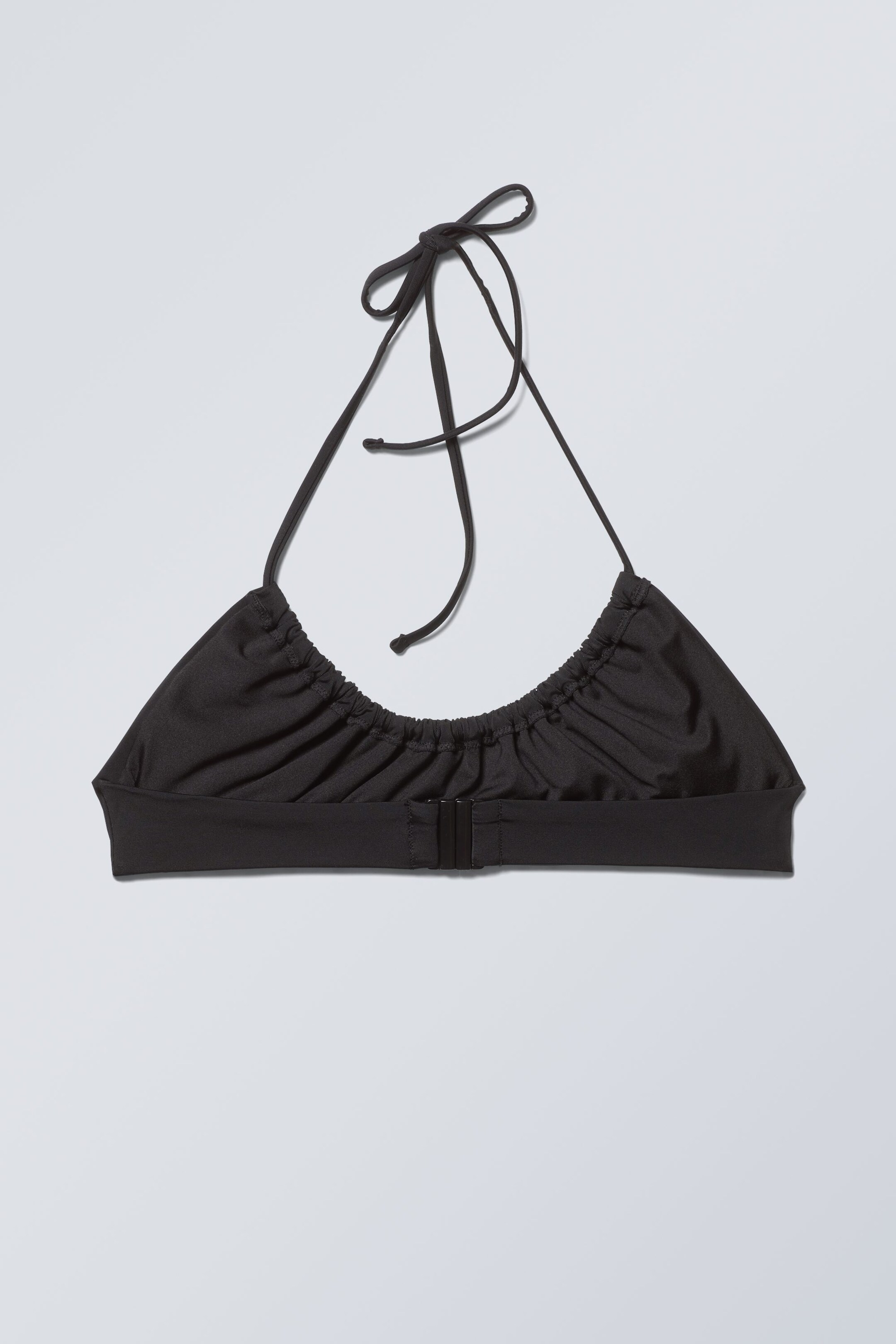 Schwarz - Neckholder-Bikinitop - 1