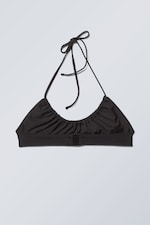 Schwarz - Neckholder-Bikinitop - 1