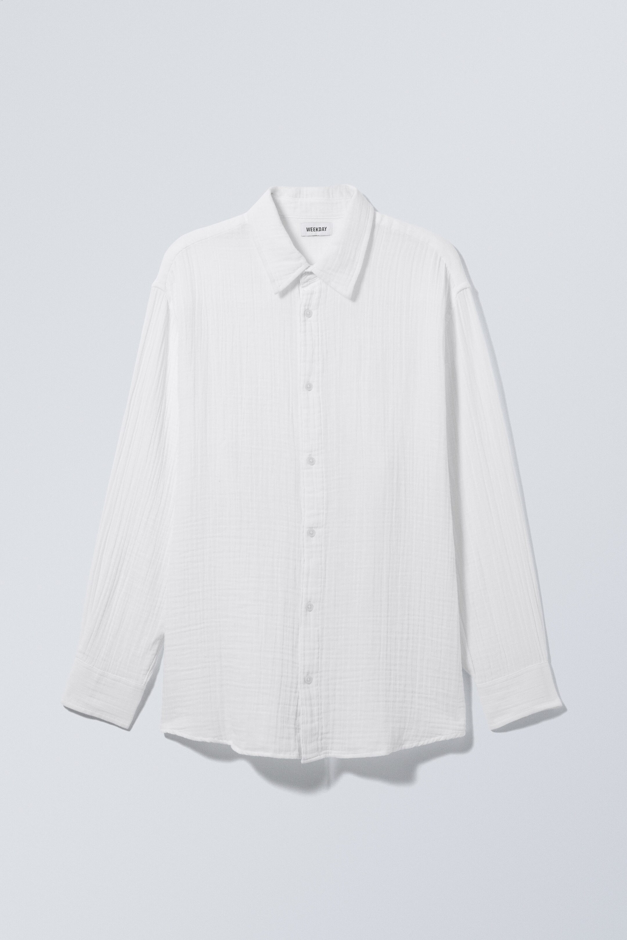 White - Oversized Shirt - 0