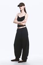 Dark Blue - Loose Heavyweight Sweatpants - 2